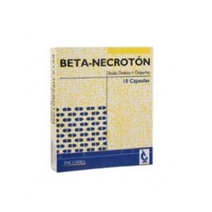 Beta-Necrotón Ácido Orotico + Oxipurina 200mg/50mg Incobra Caja x 10 Cápsulas  