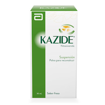 Kazide 100mg   Suspensión Frasco X30ml Lafrancol Nitazoxanida            