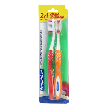 Cepillo De Dientes Proquident 420 Adulto x 2 und  
