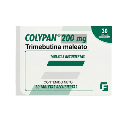 Colypan Trimebutina 200 mg Farma de Colombia Caja x 30 Tabletas