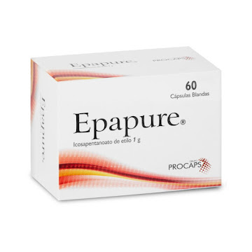 Epapure Icosapentanoato de Etilo 1g Procaps Caja x 60 Cápsulas  