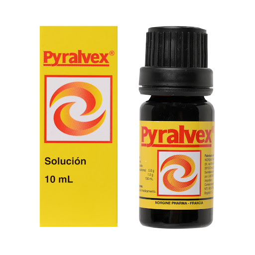 Pyralvex Hidroxiantraquinona + Ácido Salicilico 5gr/1gr Frasco x 10 ml