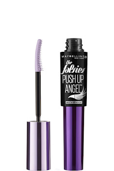 PESTAÑINA MAYBELLINE   PUSH UP ANGEL LAVABLE VERY BLACK X 9.7 ML         