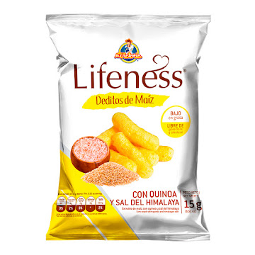 Pasabacas Dedito De Maiz Con Quinua Y Sal De Himalaya Vicky X6Und   
