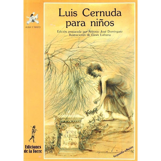 Luis Cernuda Para Niños Ediciones De La Torre Libro x 1.0 Luis Cernuda Para Niños  El autor de LUIS CERNUDA PARA NIÑOS, con isbn 978-84-7960-271-0, es Luis Cernuda, esta publicación tiene ciento veintiséis páginas.  LUIS CERNUDA PARA NIÑOS está editado por E