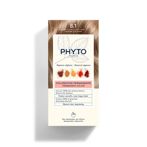 Tinte Phyto Color 8.1 Rubio Claro Ceniza PHYTO caja x 1 undefined