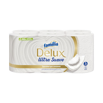 Papel Higiénico Familia Delux Paquete x 12 Rollos  
