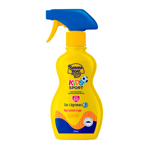 Protector Solar Banana Boat Kids Spf50 Lotion Trigger Spray x 250 ml