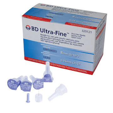 Aguja Corta BD Ultra Fine 31G Caja x 100 und  