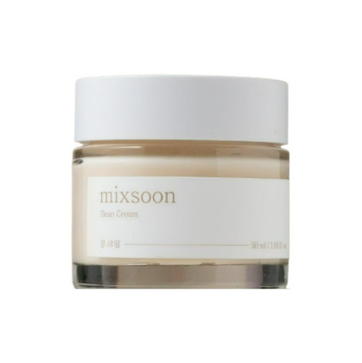 Mixsoon Bean Cream Mixsoon 50ml x 1 Esta crema hidratante intensiva se diseñó para nutrir, equilibrar y fortalecer la barrera cutánea. Su textura ligera pero nutritiva proporciona una hidratación profunda sin sensación pesada, siendo id