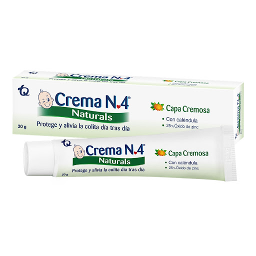 Crema Anti Pañalitis Crema N4 Natural Tubo x 20 gr