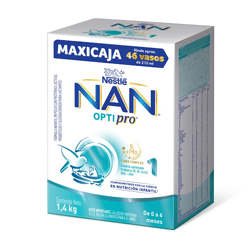 Fórmula Infantil Nan 1 Optipro Hmo Caja x 1400 gr