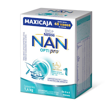 Fórmula Infantil Nan 1 Optipro Hmo Caja x 1400 gr  