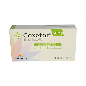 Coxetor Etoricoxib 60mg   Altadis Caja x 14 Tabletas  