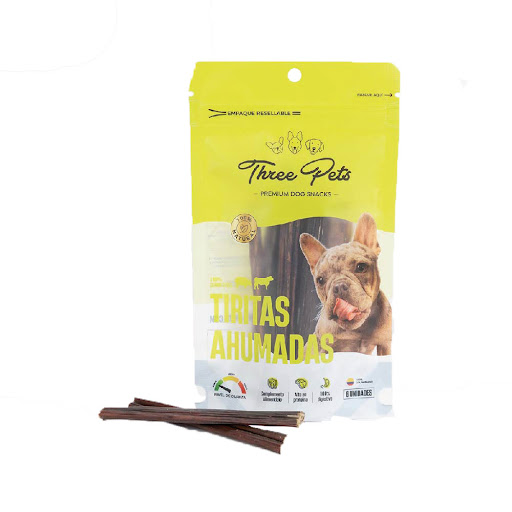 Tiras Ahumadas Para Perros Three-Pets x 1 und