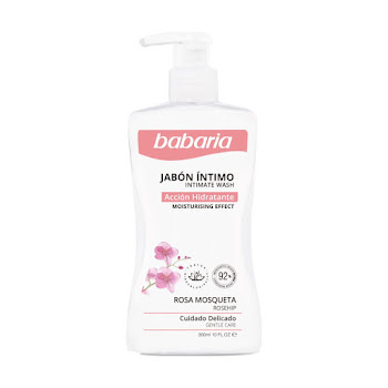 Jabon Intimo Babaria   Rosa Mosqueta x 300 ml  