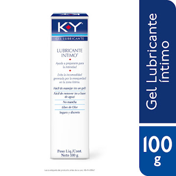 Gel Lubricante íntimo K-Y Transparente x 100 gr  
