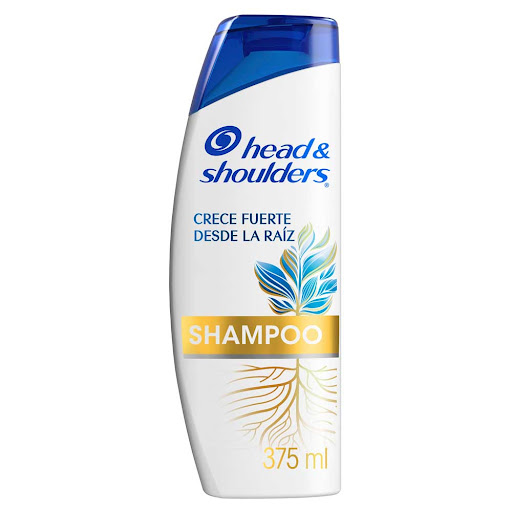Shampoo Control Caspa Head Shoulders Crece Fuerte desde la Raíz Botella x 375 ml