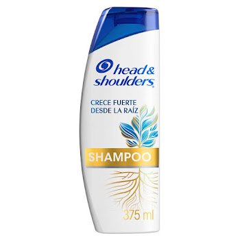 Shampoo Control Caspa Head Shoulders Crece Fuerte desde la Raíz Botella x 375 ml  