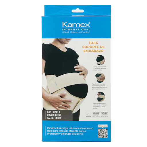 Faja Kamex Soporte Embarazo Universal x 1 und