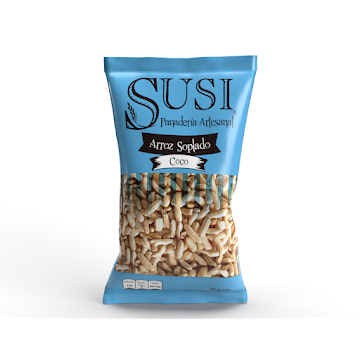 Cereal Arroz Soplado   Susi Con Coco Snack x 25Gr  