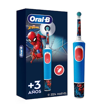 Cepillo de Dientes Eléctrico Infantil Oral-B Marvel Spider-Man Caja x 1 und  