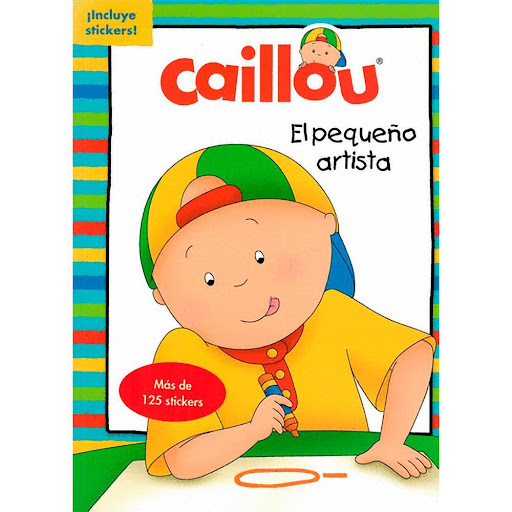 Caillou. El Pequeño Artista Beascoa Libro x 1.0 CAILLOU EL PEQUEÑO ARTISTA   Este innovador libro de colorear ofrece cuadros listos para exponer. Cada página es una divertida ilustración del mundo de Caillou. Su hijo puede colorear las ilustracione