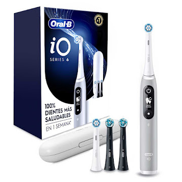 Cepillo de Dientes Eléctrico Oral B iO Series 6 Gris Caja x 1 und  