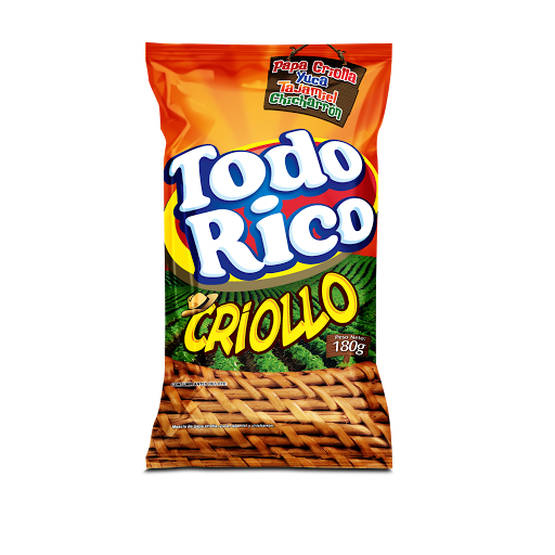 Pasabocas Todo Rico Criollo Papa Yuca Tajamiel Chicharrón x 180 gr