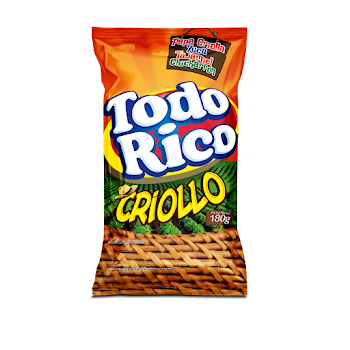 Pasabocas Todo Rico Criollo Papa Yuca Tajamiel Chicharrón x 180 gr  