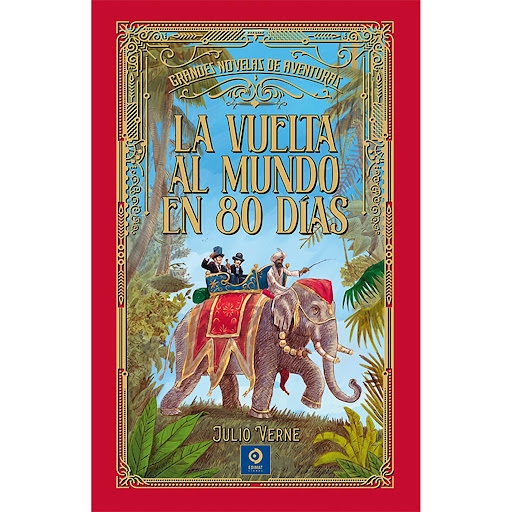La Vuelta Al Mundo En 80 Días. Julio Verne (T.D) Edimat Libro x 1 LA VUELTA AL MUNDO EN 80 DIAS -G.Nov.Avent.-(T.D)(El argumento de esta obra es producto del interés reinante en la época de Verne por los grandes viajes. Para esta novela se inspiró en un anuncio de u