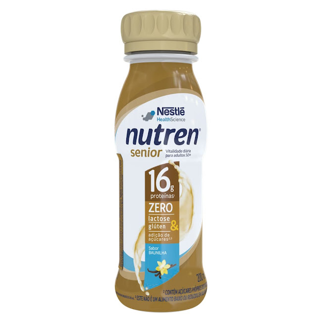 Bebida Nutren Senior   200ml Nestle sabor Vainilla  
