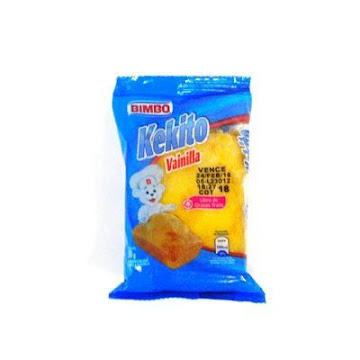 Ponque Bimbo Kekito Vainilla Paquete x 50 gr  