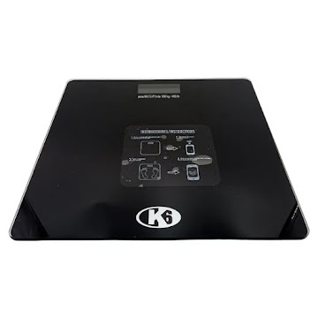 Balanza Digital K6 Con Bluetooth x 1 Und  