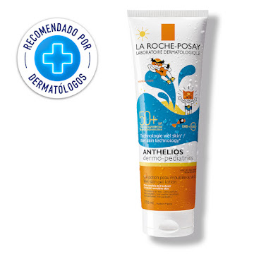 Bloqueador La Roche Posay Anthelios Dermopediat Wet Skin Spf50 x 250 ml  