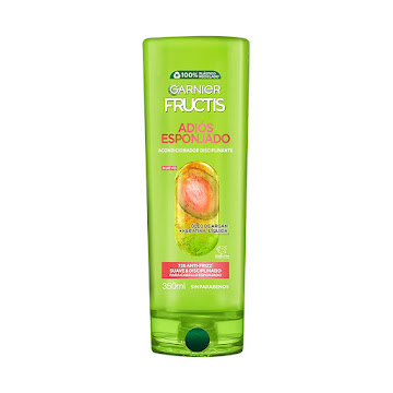 Acondicionador Garnier Fructis Adiós Esponjado Para Cabello Esponjado Y Con Frizz Frasco x 350 ml  