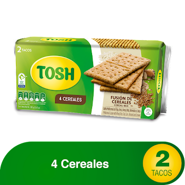 Galleta Tosh Fusion De Cereales x 2 Tacos  