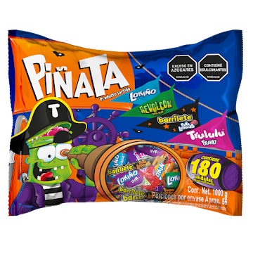 Dulces Piñata Trululú   Barrilete Bolsa x 180 und  
