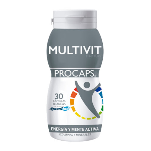 Procaps Multivit M NF PLUS Vitaminas y Minerales Frasco x 30 Cápsulas