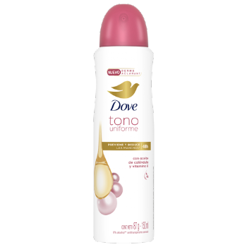 Desodorante Mujer Dove Aerosol Dermoaclarant 48h Aerosol Frasco x 150 ml  