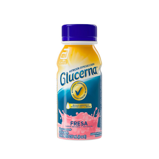 Glucerna Fresa Líquido x 237 ml