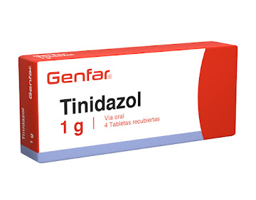 Tinidazol Genfar 1g Caja x 4 Tabletas  