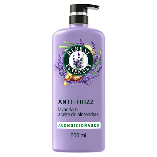 Acondicionador Herbal Essences Antifrizz Lavanda Y Aceite De Almendras Frasco x 600 ml