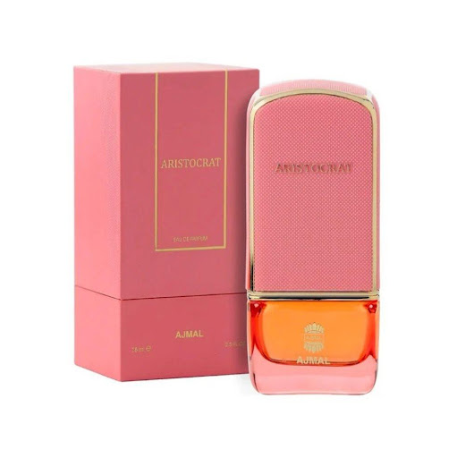 Ajmal Aristocrat Rose Edp&nbsp; 75 Ajmal Botella x 1 Aristocrat Rose de Ajmal Perfumes es una fragancia pensada para mujeres que llevan el espíritu aventurero en la manga. Una apertura oriental fresca a la fragancia, envuelta en acentos amaderados y flo