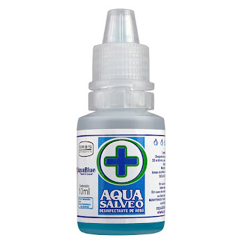 Desinfectante De Agua   Aqua Salveo  X 10 Ml 