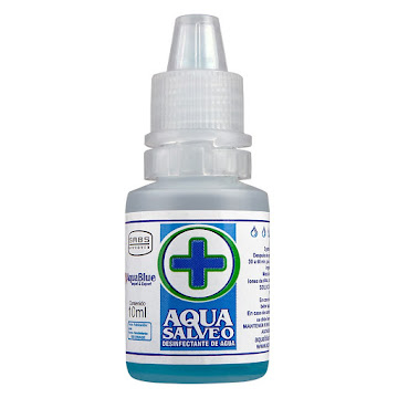 Desinfectante De Agua   Aqua Salveo  X 10 Ml 