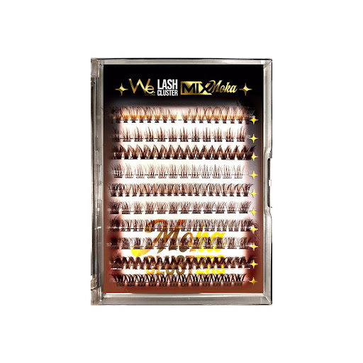 Pestañas postizas Cluster we cosmetics MIX MOKA EXPLOSIVA We cosmetics unidad x 120 