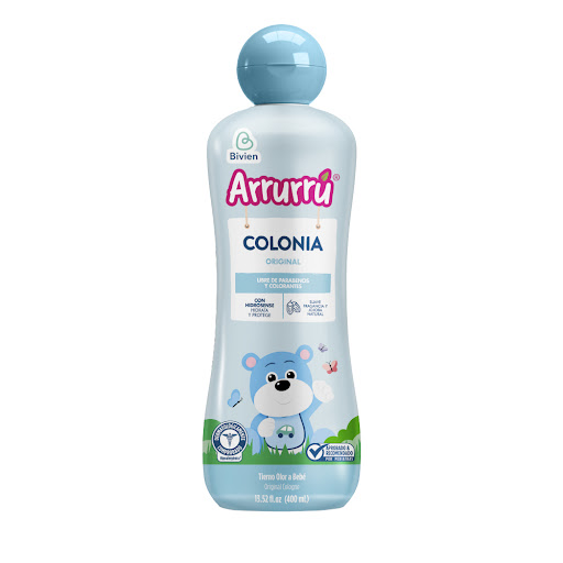Colonia Arrurrú Naturals Fragancia Original Azul x 400 ml