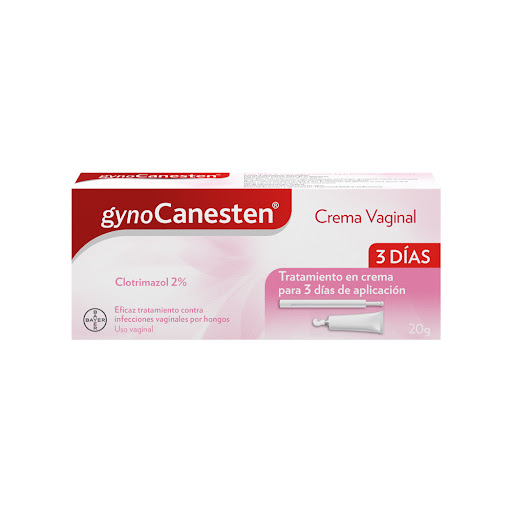 Gynocanesten Clotrimazol 2% Bayer Crema Tubo x 20 gr