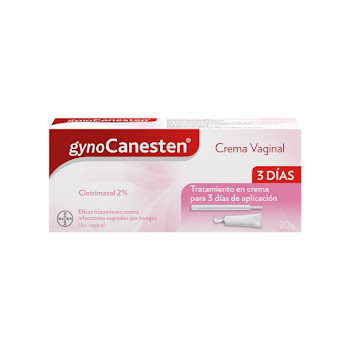 Gynocanesten Clotrimazol 2% Bayer Crema Tubo x 20 gr  